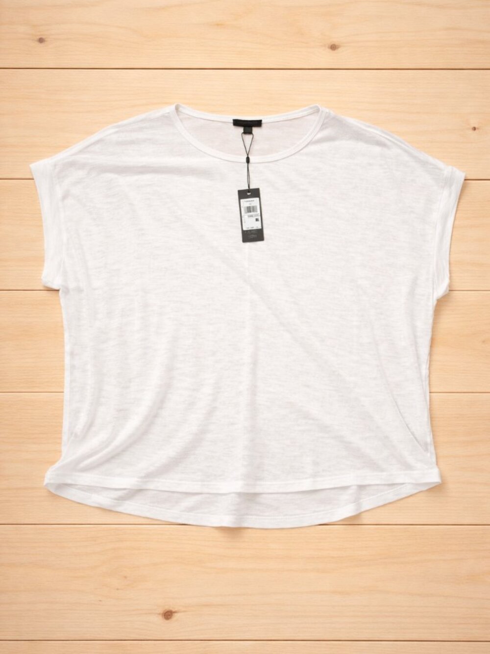 White Relaxed Fit Tee – Lightweight Everyday Essential